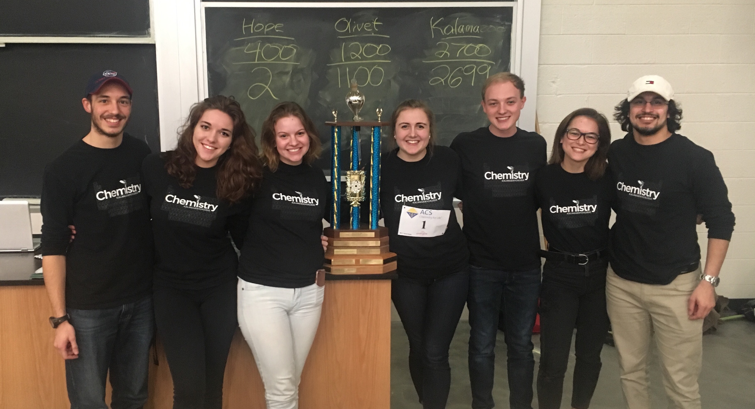 K Students Win Battle of Chem Clubs